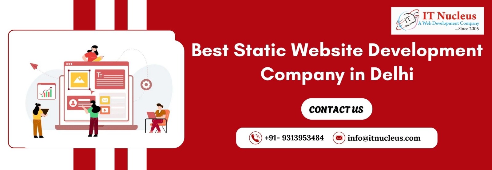 Best Static Website Development Company in Delhi