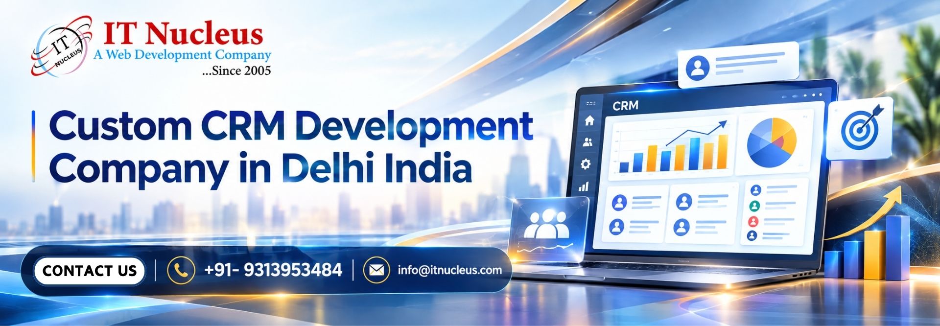 Custom CRM Development Company in Delhi India