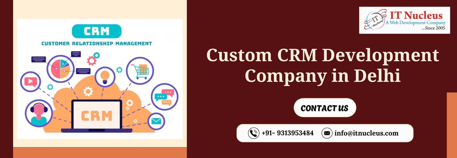 Custom CRM Development Company in Delhi
