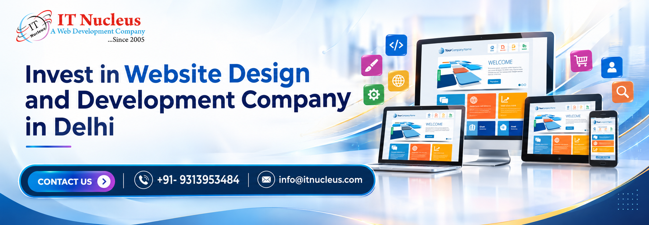 Invest in Website Design and Development Company in Delhi