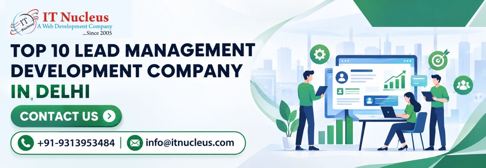 Top 10 Lead Management Development Company in Delhi