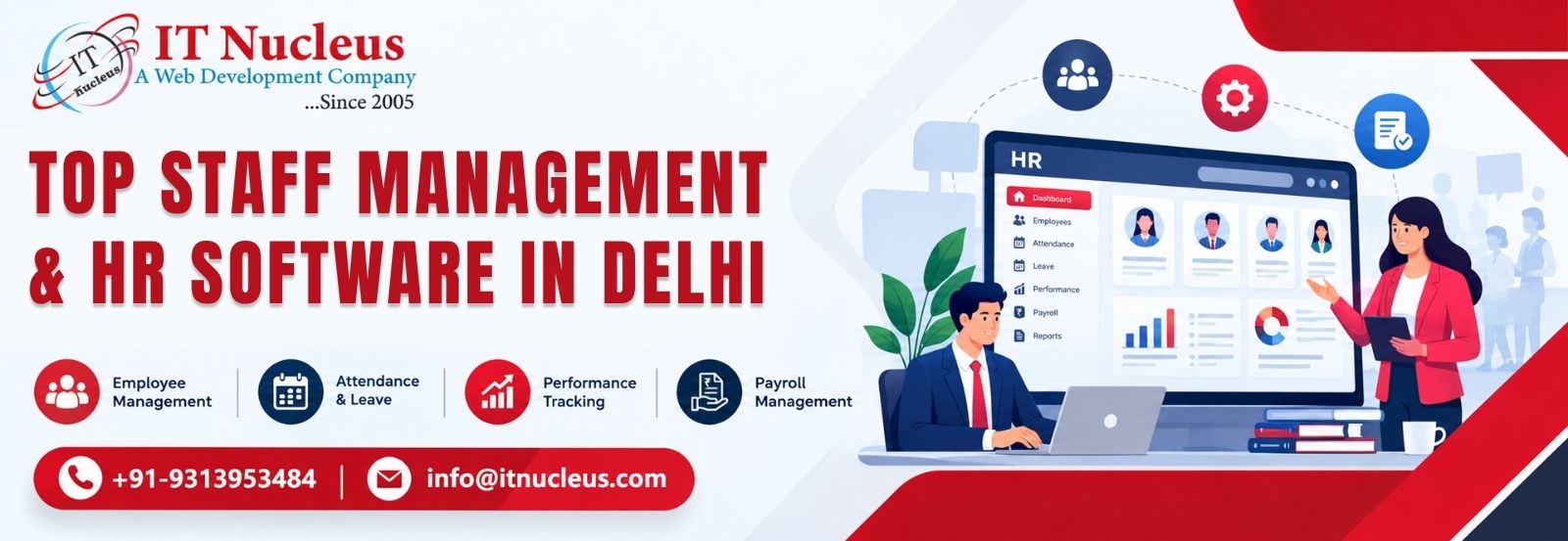 Top Staff Management HR Software in Delhi