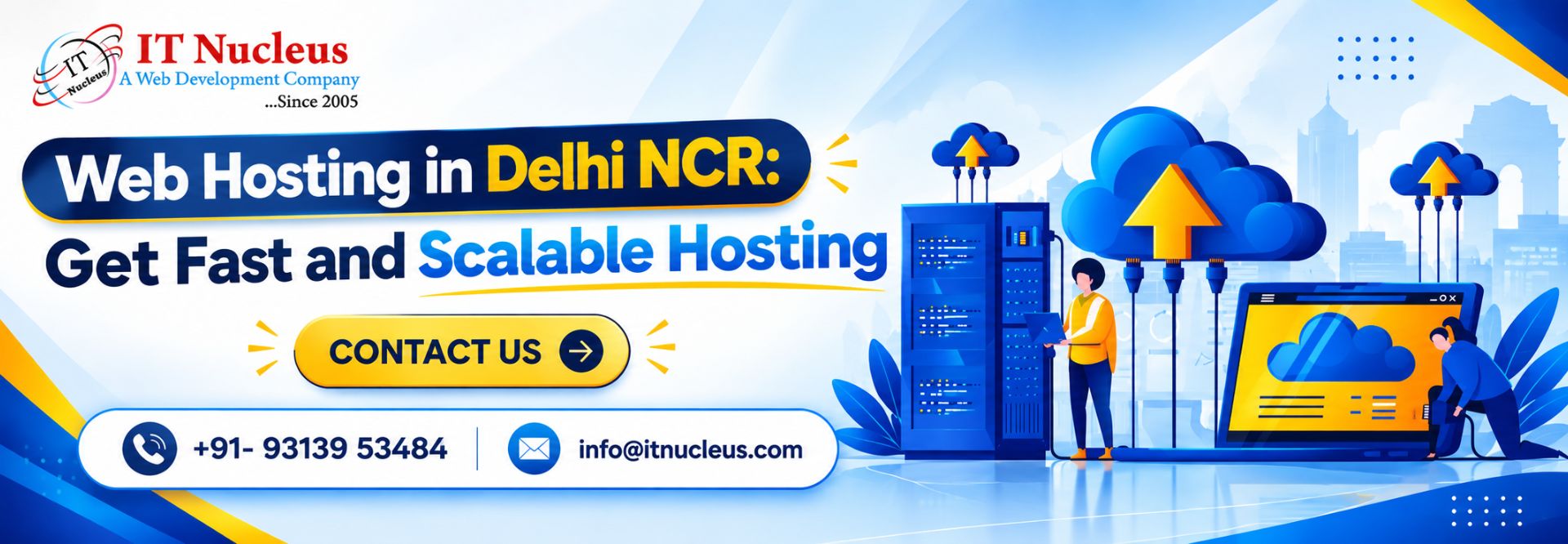 Web Hosting in Delhi NCR Get Fast and Scalable Hosting